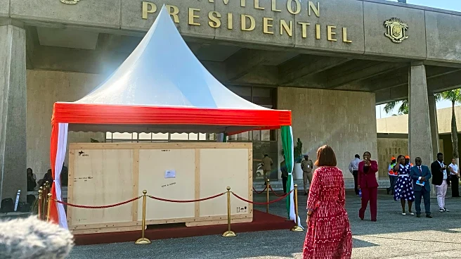 France returns a sacred drum looted during the colonial era to Ivory Coast