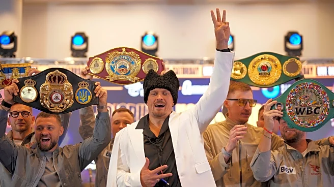 'Complete absurdity:' Usyk hits out at softening stance toward Russian athletes, plans Fury fight