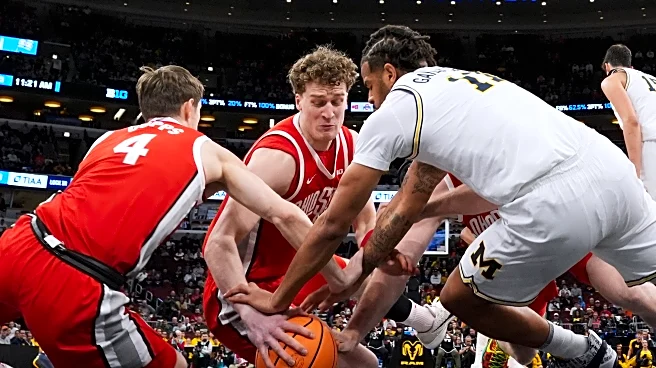 Aday Mara helps No. 3 Michigan edge Ohio State 71-67 in the Big Ten tournament