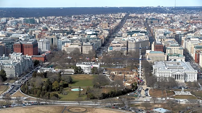 The White House wants to build an underground center to provide security screening for visitors