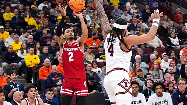 Badgers come back again, rally from 15 down to beat Illini in Big Ten Tournament