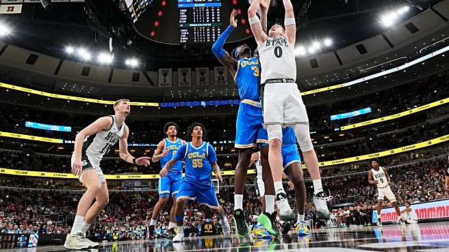 Dent, Perry lead way as UCLA holds off No. 8 Michigan State despite Bilodeau's injury