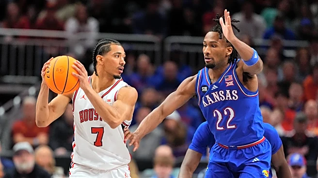 No. 5 Houston routs No. 14 Kansas 69-47 to set up another Big 12 title game with No. 2 Arizona