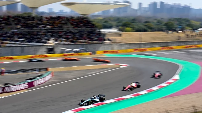 George Russell of Mercedes wins Chinese GP sprint to continue his early-season dominance