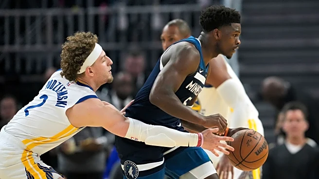 Anthony Edwards' 42 points lead Timberwolves to 127-117 win against undermanned Warriors