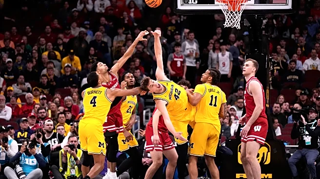 Lendeborg makes a tiebreaking 3 as No. 3 Michigan tops No. 23 Wisconsin 68-65 in Big Ten semis