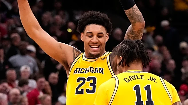 Lendeborg stars in 2nd half as No. 3 Michigan advances to Big Ten Tournament final