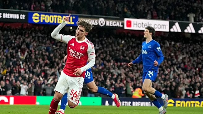 Arsenal strengthens grip on title race as Dowman becomes youngest ever Premier League scorer