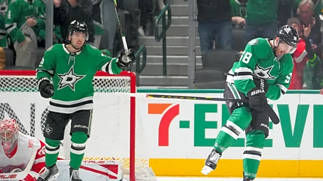 Harley's overtime goal gives streaking Stars a 3-2 win over the Red Wings