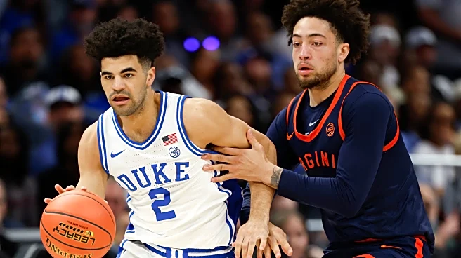 No. 1 Duke holds on to beat Virginia 74-70 for 2nd straight ACC Tournament title under Jon Scheyer