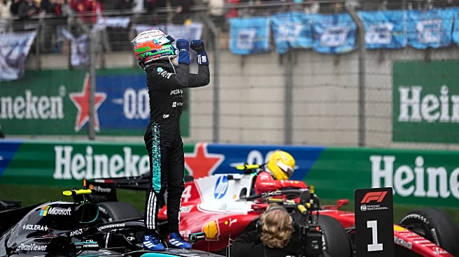 Kimi Antonelli takes his first F1 win with victory in China to extend Mercedes' dominant start