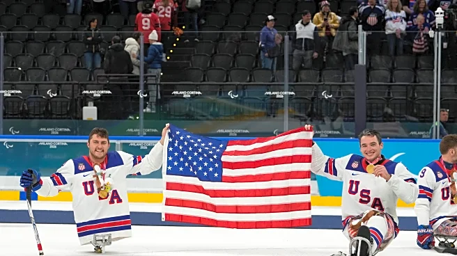 US beats Canada in Para ice hockey final to complete historic clean sweep in Olympics, Paralympics