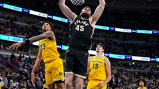 Cluff and Kaufman-Renn power No. 18 Purdue past No. 3 Michigan 80-72 in Big Ten final