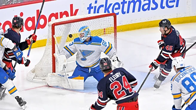 Haydn Fleury ends 2-year goal drought as the Jets edge the Blues 3-2