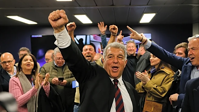 Laporta wins 5 more years as president of Barcelona after thousands vote in club election