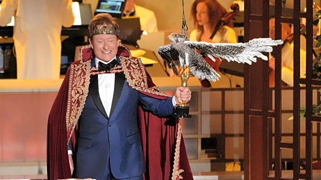 Conan O'Brien plays Aunt Gladys and takes shots at AI and Chalamet at 2026 Oscars