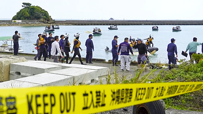2 dead after 2 boats carrying students capsize off US base construction site in southern Japan