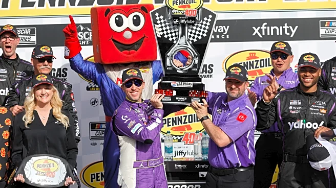 Denny Hamlin shakes off Phoenix heartbreak with a Las Vegas win alongside Chris Gayle