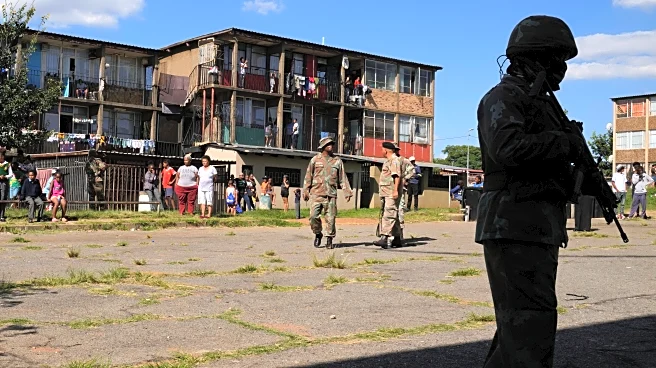 A look at South Africa's extreme move to deploy the army to fight crime, by the numbers