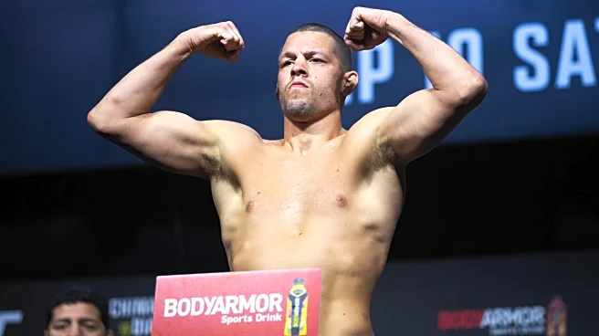 Nate Diaz is returning to MMA for a bout with Mike Perry on the Rousey-Carano undercard