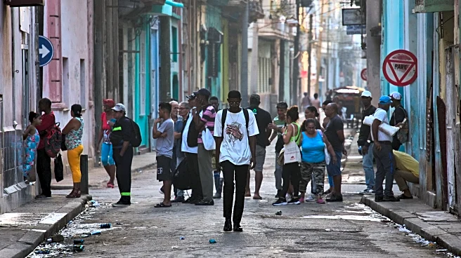 Cuban officials report an island-wide blackout as country struggles with energy crisis