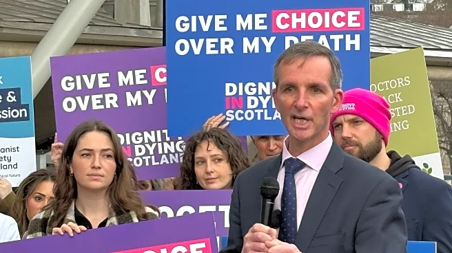 Scottish lawmakers reject bill to let terminally ill people end their lives