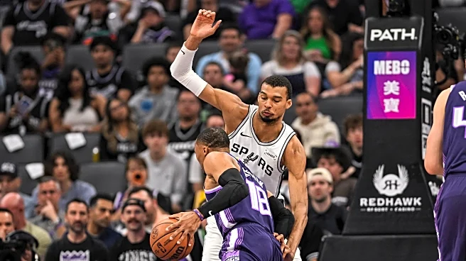 Wembanyama scores 18 points to lead Spurs over Kings 132-104