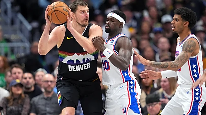Christian Braun scores 22 as Nuggets rout short-handed 76ers 124-96
