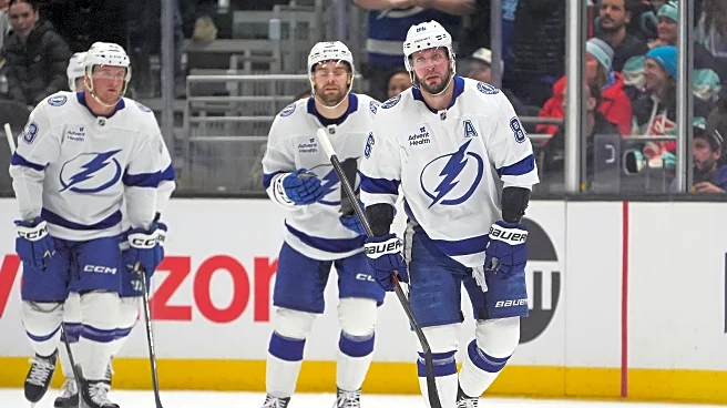 Nikita Kucherov nets a hat trick and 2 assists as the Lightning beat the Kraken 6-2
