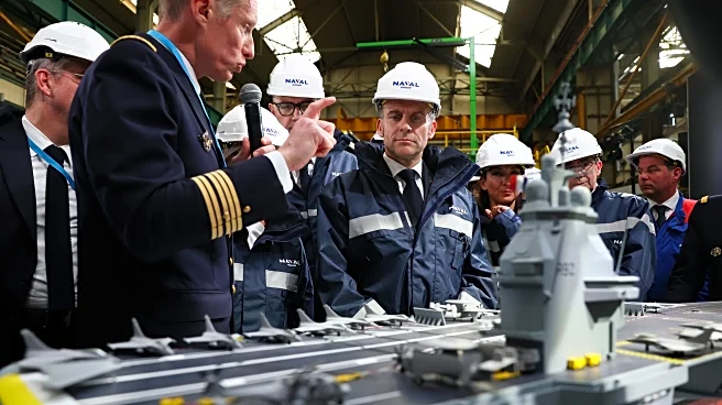 Macron names next nuclear-powered aircraft carrier 'France Libre' as a symbol of independence