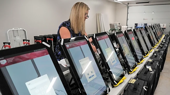 Georgia was going to dump voting machines that Trump hates until things got complicated