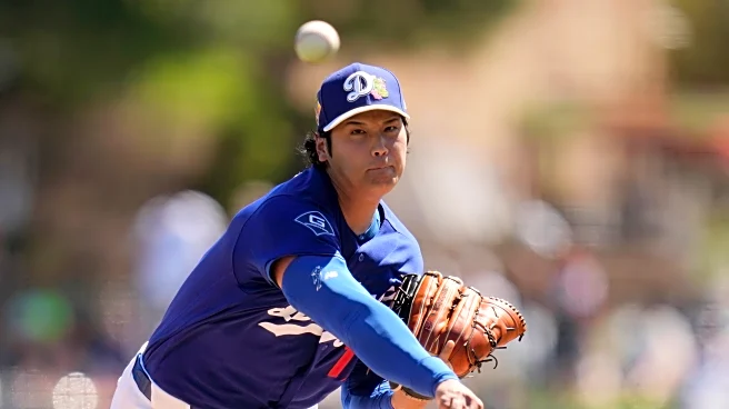Shohei Ohtani throws 4 1/3 scoreless innings in spring debut on mound for the Los Angeles Dodgers
