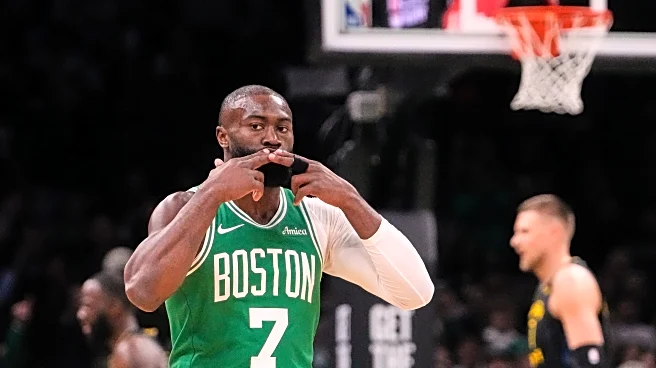 Brown scores 32, Tatum adds double-double as Celtics top Warriors 120-99