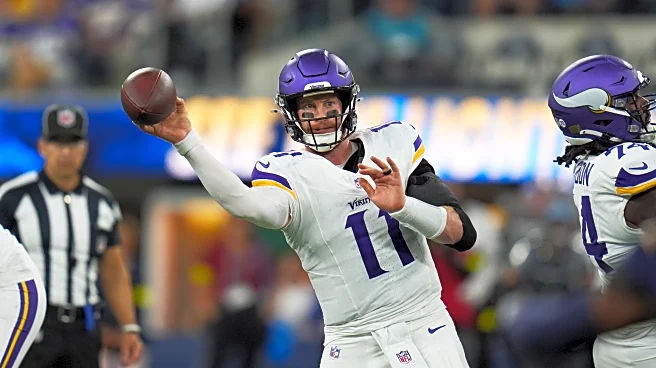 Vikings bring back veteran Carson Wentz for more quarterback depth behind Murray and McCarthy