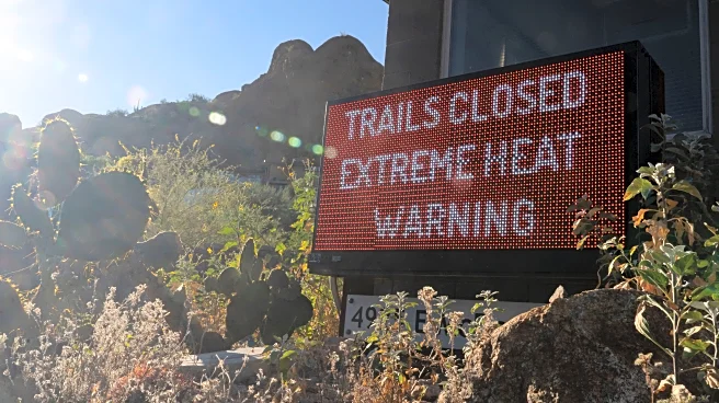 Arizona community hits 110 degrees F, the highest March temperature ever recorded in the U.S.