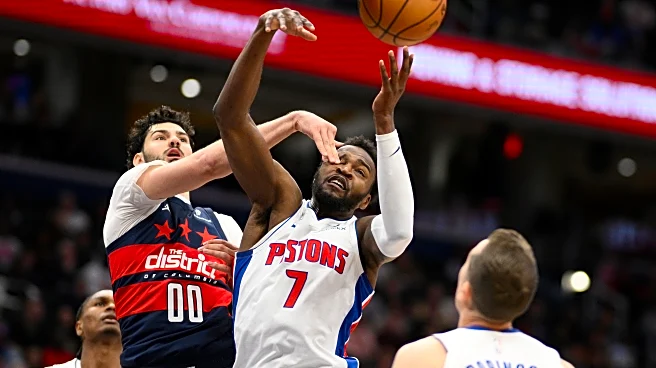 Duren powers the Pistons past the Wizards 117-95 in their first game without Cunningham