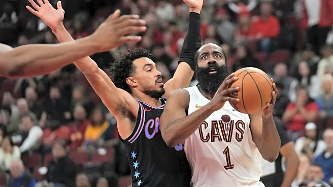 James Harden scores 36 as Cavaliers hang on to beat Bulls 115-110 with Mitchell sidelined