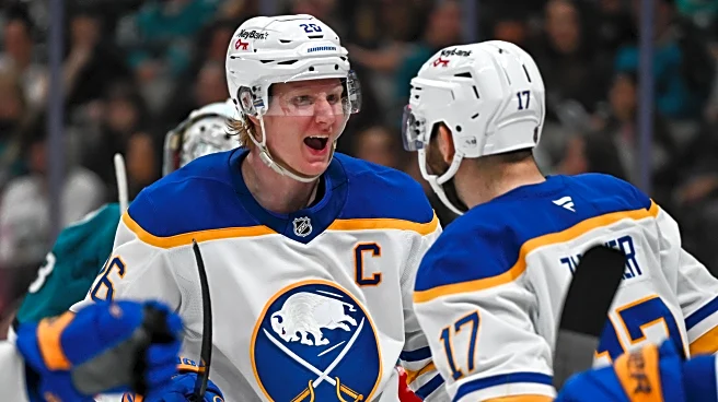 Alex Lyon earns 10th straight road win as the Sabres beat the Sharks 5-0