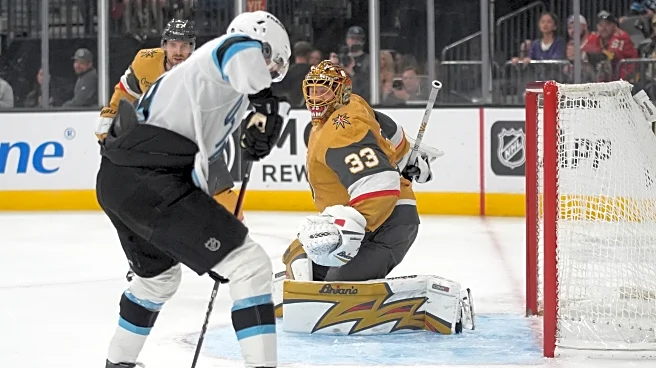 Mammoth score on 1st 3 shots on goal in 4-0 win over the Golden Knights