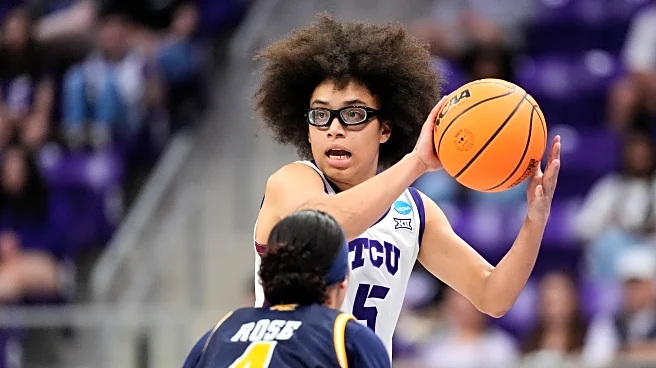 TCU's Olivia Miles becomes 3rd player with multiple triple-doubles in women's NCAA Tournament