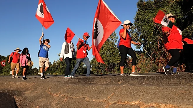 UFW advocates for farmworkers, but represents fewer now than during Chavez's era