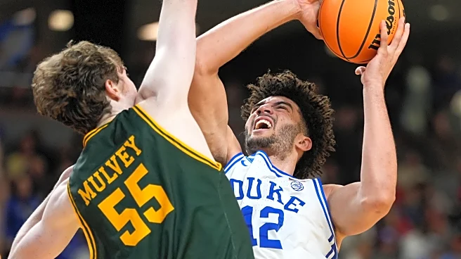 No. 1 seed Duke looks to refocus after surviving Siena scare in March Madness opener