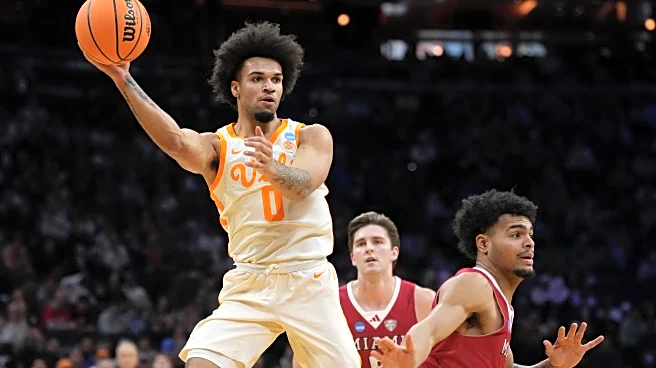 Ja'Kobi Gillespie shines with 29 points as No. 3 seed Tennessee beats Miami (Ohio) 78-56