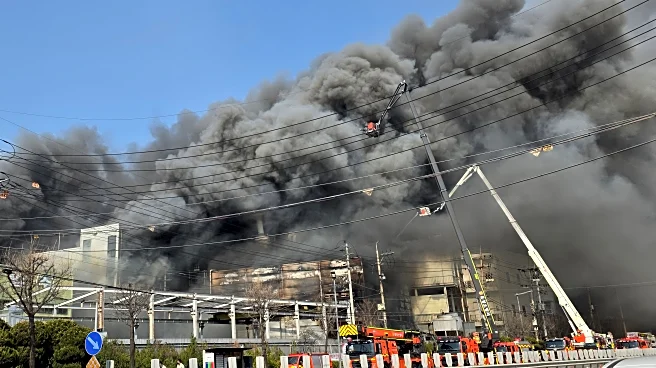 Officials say at least 10 people were killed in a South Korean factory fire