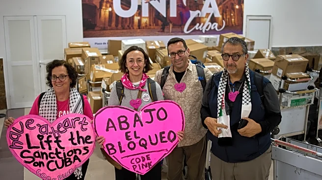 Tons of aid flows into Cuba as humanitarian convoy arrives on the struggling island