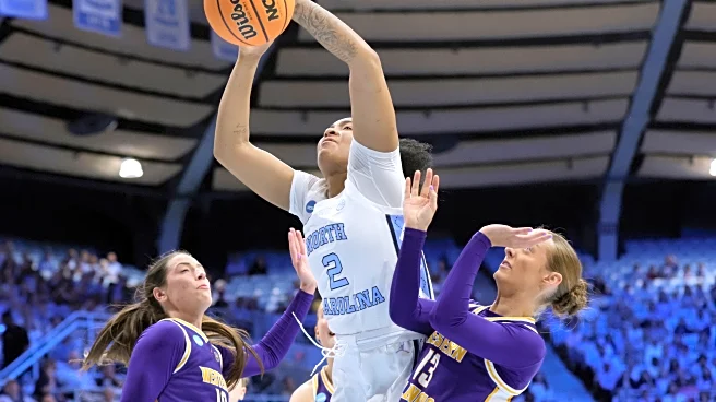 North Carolina advances in women's NCAA Tournament by beating Western Illinois 82-51