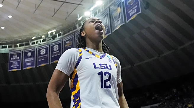 Johnson and Williams pace LSU past Jacksonville 116-58 in opening round of March Madness