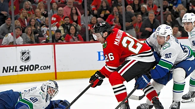 Blackhawks D Louis Crevier and F Andrew Mangiapane sidelined by injuries