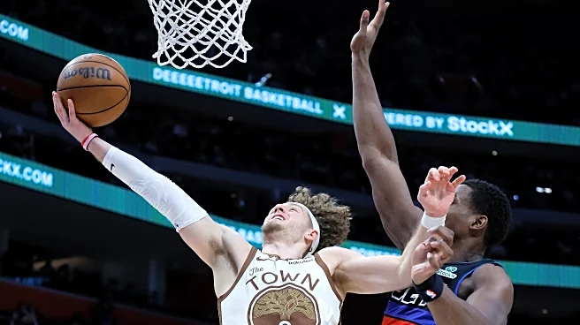 Jalen Duren scores 23 points as Pistons beat Golden State in a game missing star power