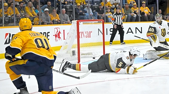 Stamkos' 3-point game powers the Predators to a 4-1 win over the Golden Knights.